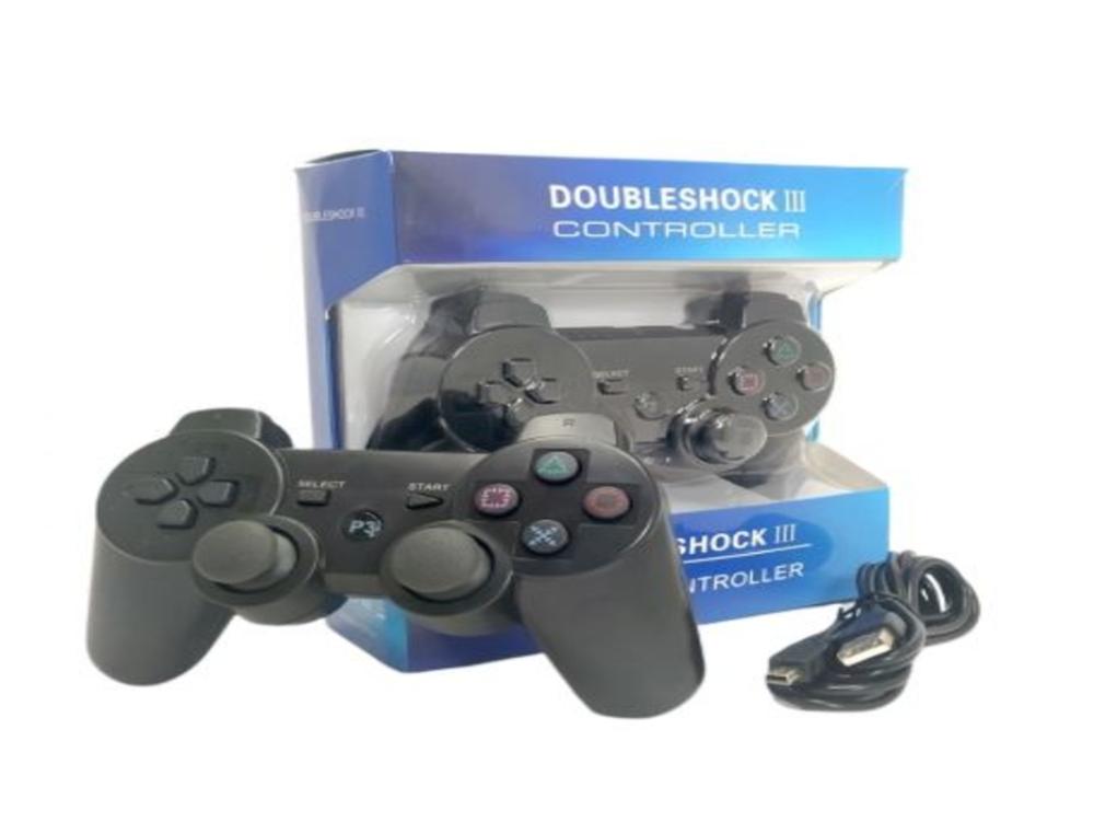 1042 - Controle Joystick Analógico - PlayStation 3 Doubleshock  (Com Fio)