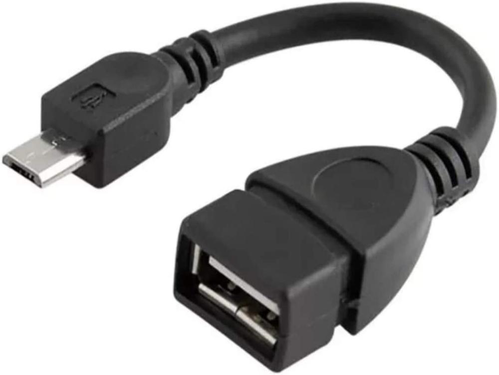 1059 - Cabo Adaptador OTG Micro - V8 (USB) 3.0 (CABO).