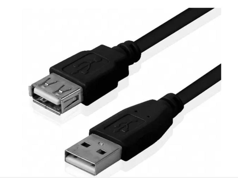 1069 - Cabo de Extensão - USB 2.0 Macho X Fêmea - (1 Metro)