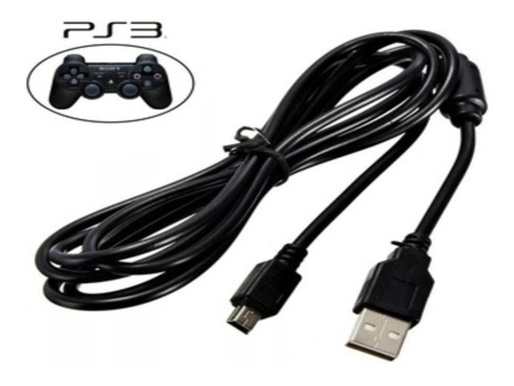 1115 - Cabo Carregador - Dados 2A - USB x V3 -  (PLAYSTATION 3)