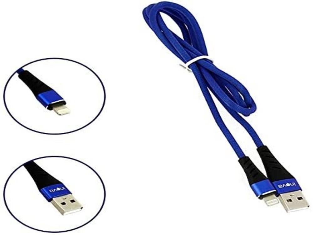 1117 - Cabo Carregador - Dados INOVA 2.4A USB x IPHONE - (1 Metro)