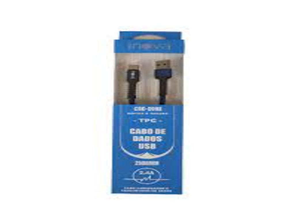 1118 - Cabo Carregador - Dados INOVA 2.4A USB x IPHONE - (2 Metros)