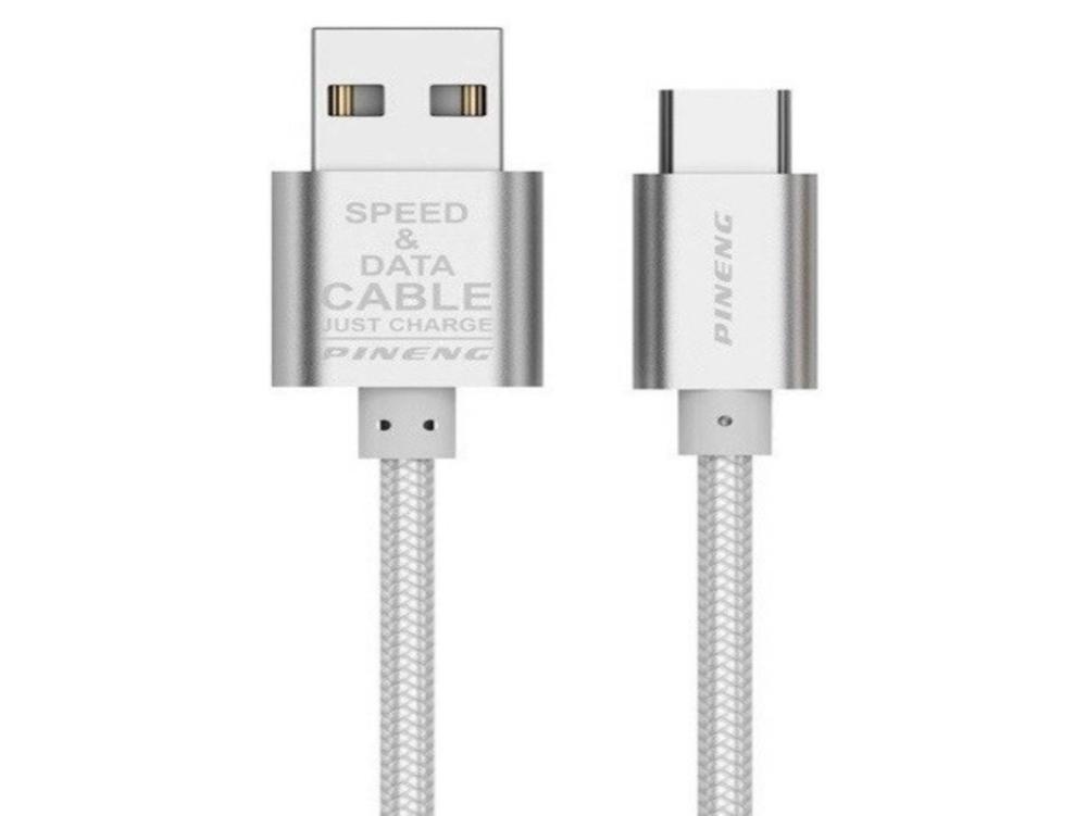 1135 - Cabo Carregador - Dados PINENG USB x Type C (SPEED&DATA)