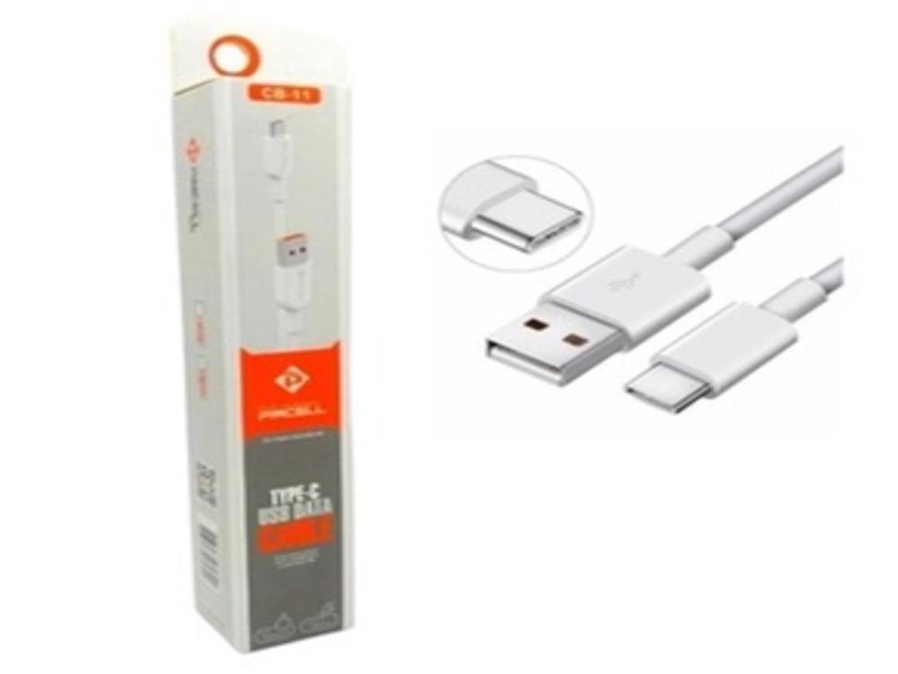 1137 - Cabo Carregador - Dados - PMCELL USB - Type C - (1 Metro)