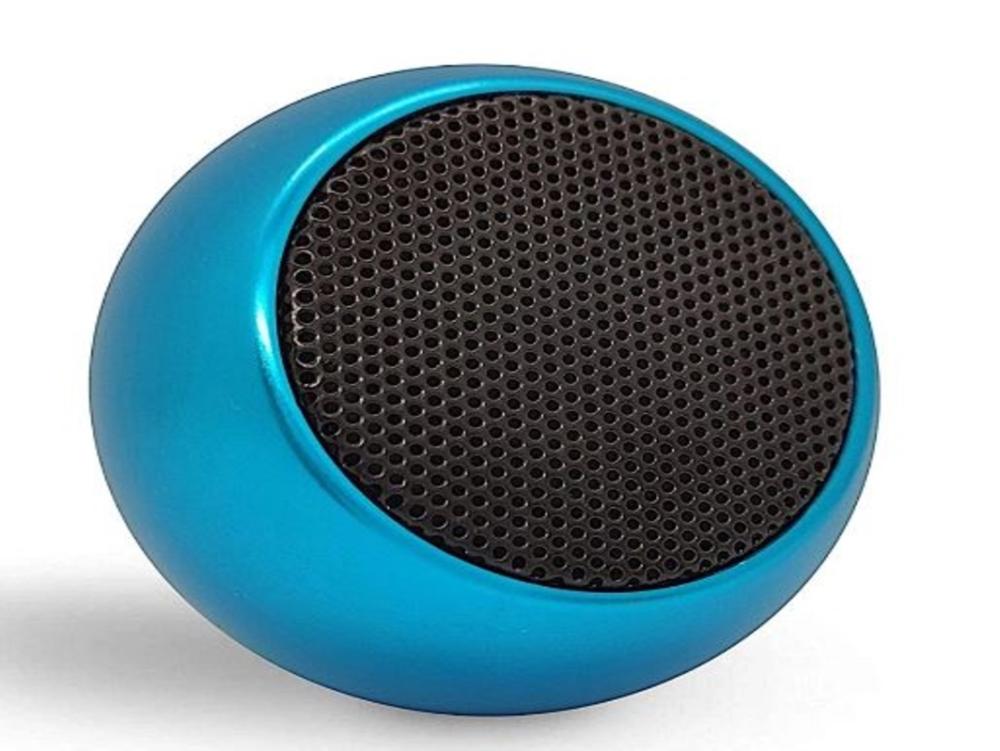 1160 - Caixa de Som - Mini Speaker Metal TWS Amplificada - Bluetooth