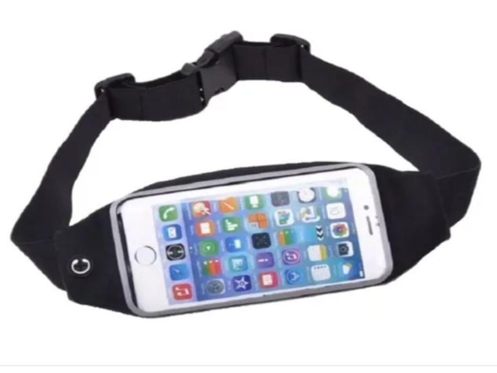 1191 - Pochete Cinto - Porta Celular Até 5,5' Fitness para Corrida e Impermeável