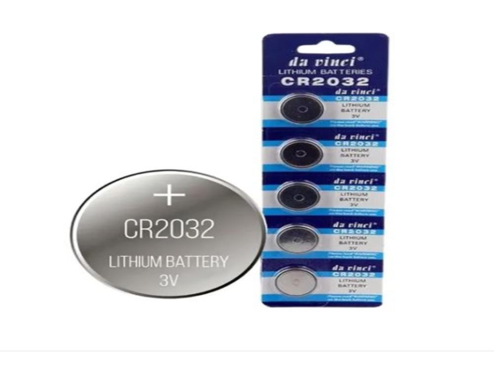 1202 - Bateria - CR2032 LITHIUM 3V - (Cartela 5 UND)