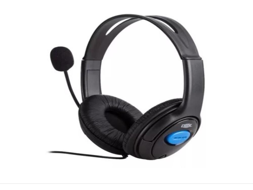 1236 - Fone de Ouvido Gamer HEADSET - DEX DF-400 Com Microfone P4/X-ONE (Com Fio)