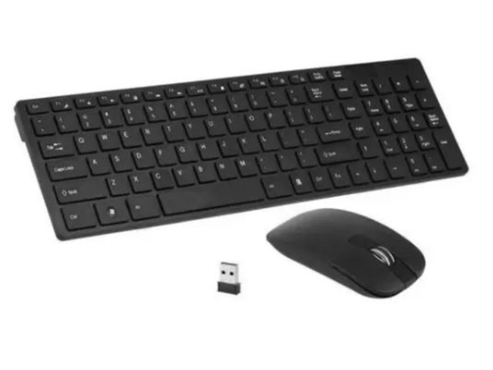 1262 - Teclado e Mouse - Wireless DOCK 2.4 GHZ (Sem Fio)