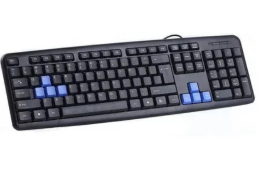 1263 - Teclado para Computador – Gamer USB PLUGX K-816 USB (Com Fio)