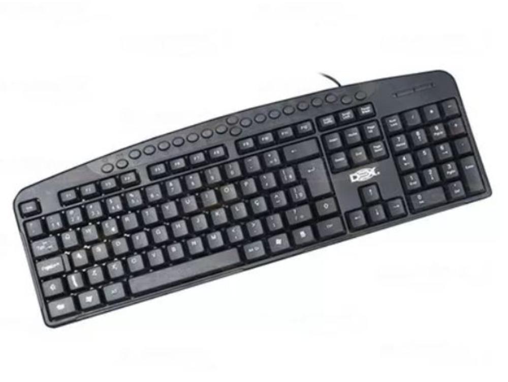 1264 - Teclado para Computador - Multimídia DEX LTK-663 USB (Com Fio)