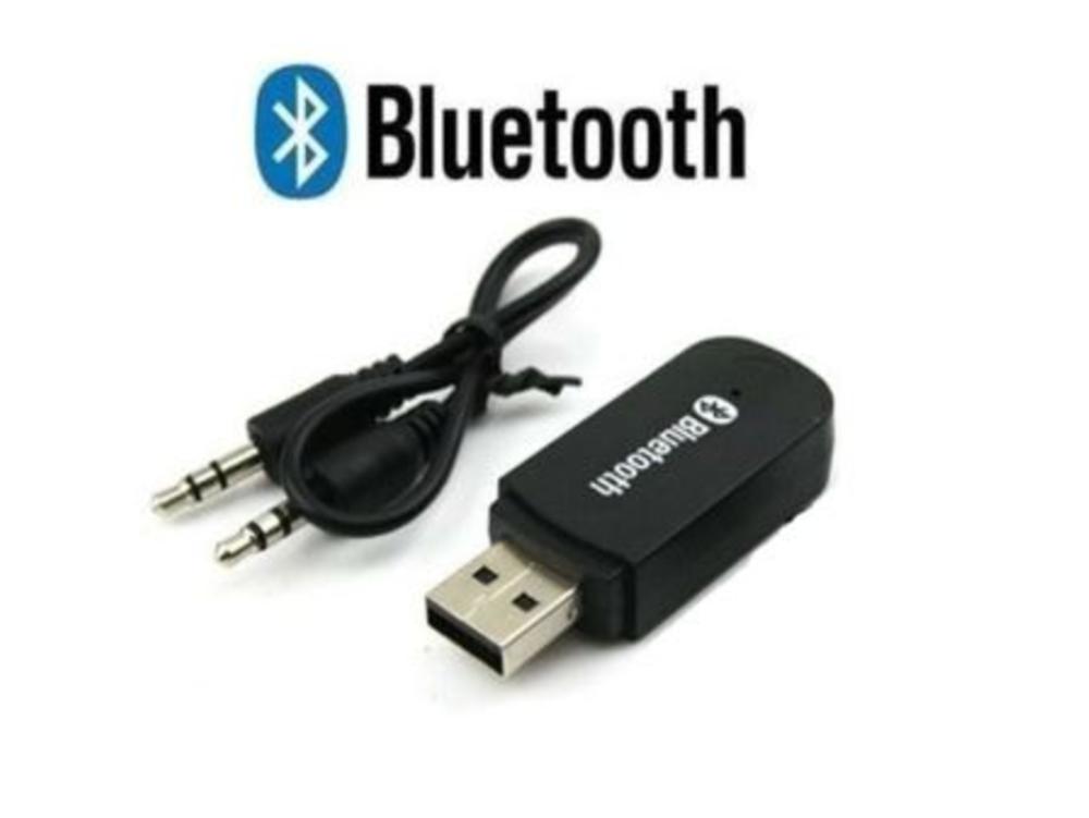 1293 - Adaptador Receptor De Sinal Bluetooth USB - P2 Audio Stereo