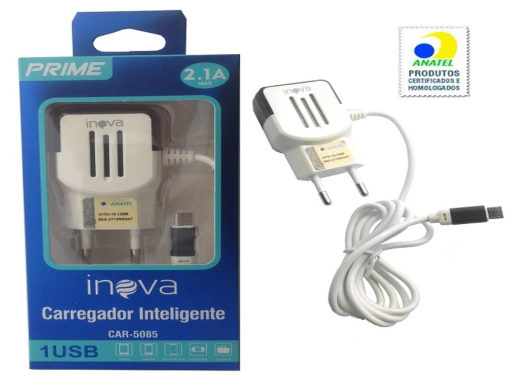 1277 - Carregador de Celular V8 - INOVA 2.1 (Micro USB) V8 