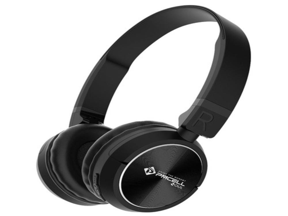 1304 - Fone de Ouvido BLUETOOTH - PMCell Estéreo Headphone Wireless (Sem Fio) - HP-46