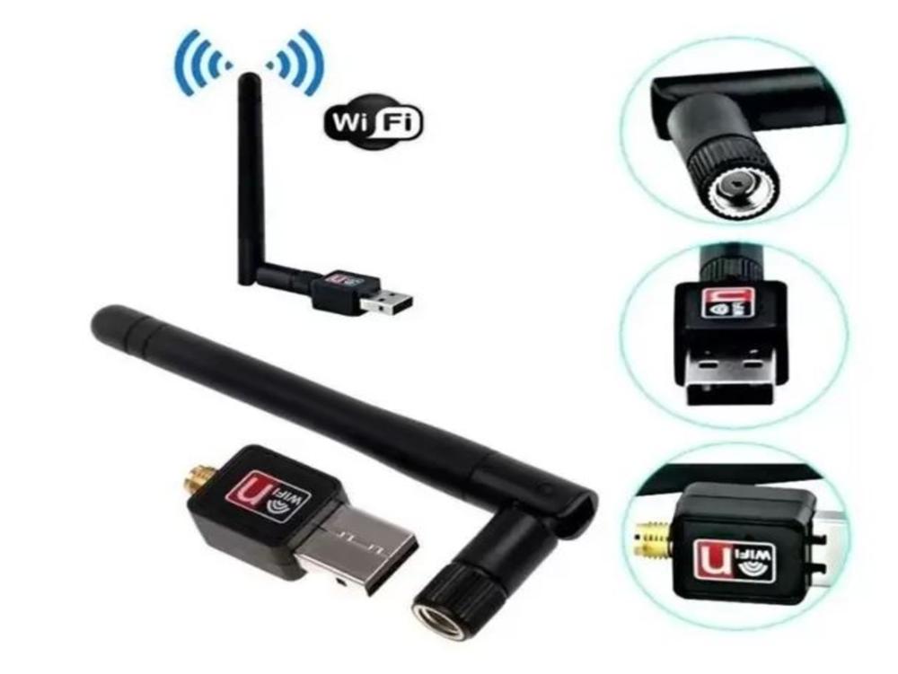 1334 - Antena Wifi - Kapbom Adaptador Wireless Usb 2.0 - (1800mbps)