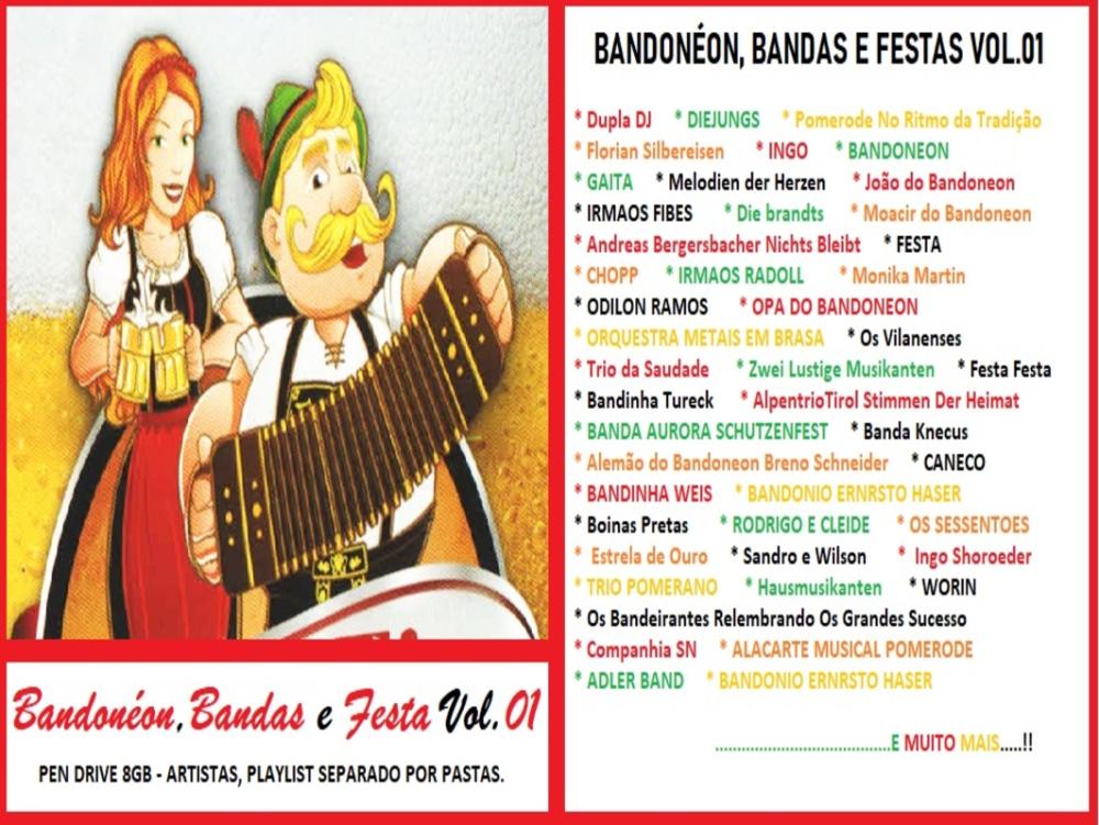 1340 - Pen Drive (Music) - Bandoneon, Banda e Festa Vol.01