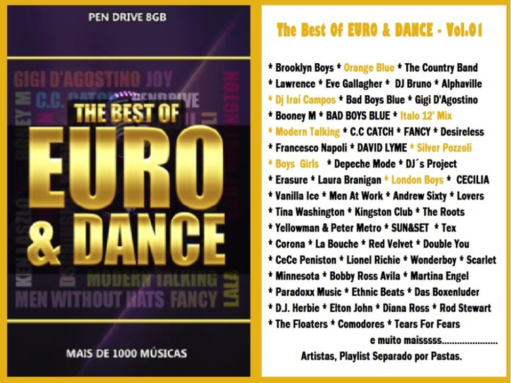 1353 - Pen Drive (Music) - The Best of Euro & Dance Vol.01