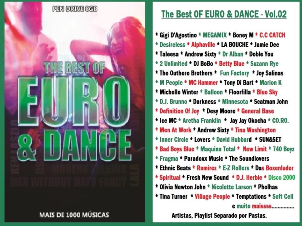 1354 - Pen Drive (Music) - The Best of Euro & Dance Vol.02