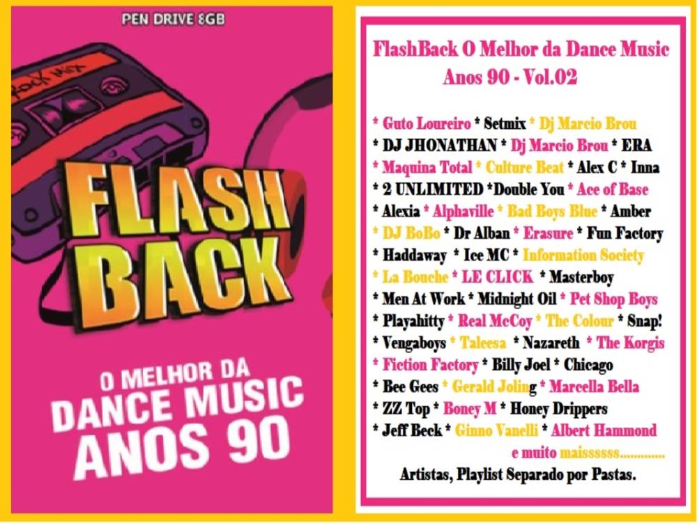 1357 - Pen Drive (Music) - FlashBack O Melhor da Dance Music Anos 90 - Vol.02