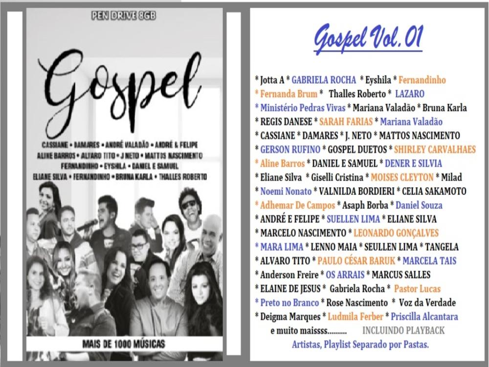 1370 - Pen Drive (Music) - Gospel Vol.01