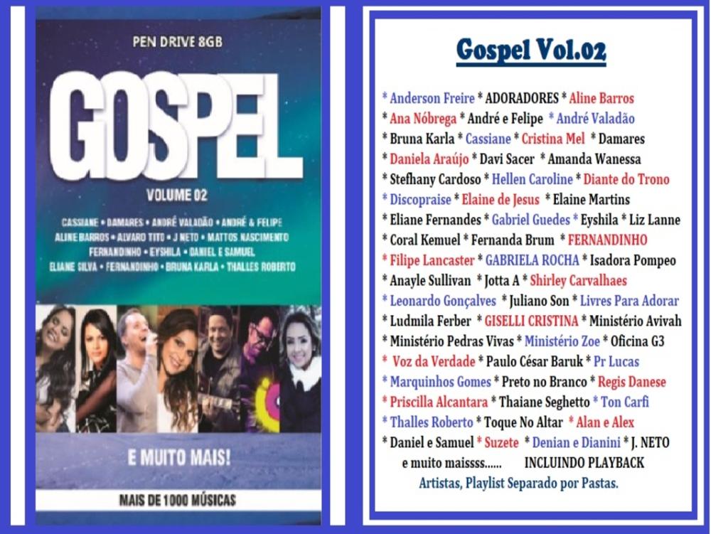 1371 - Pen Drive (Music) - Gospel Vol.02