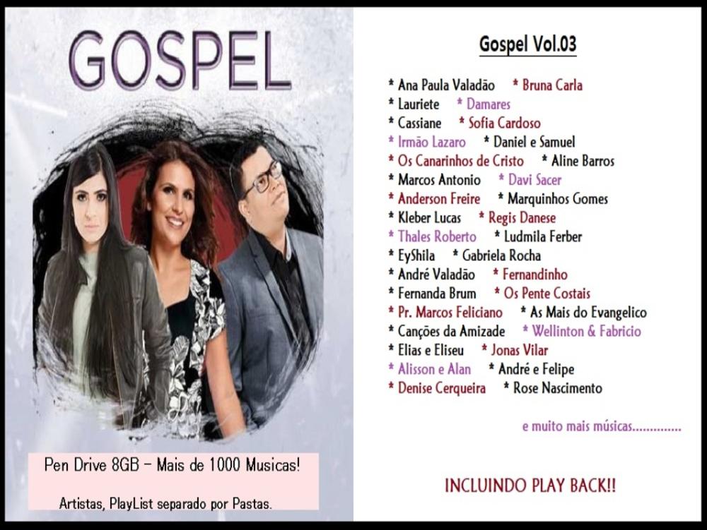 1372 - Pen Drive (Music) - Gospel Vol.03