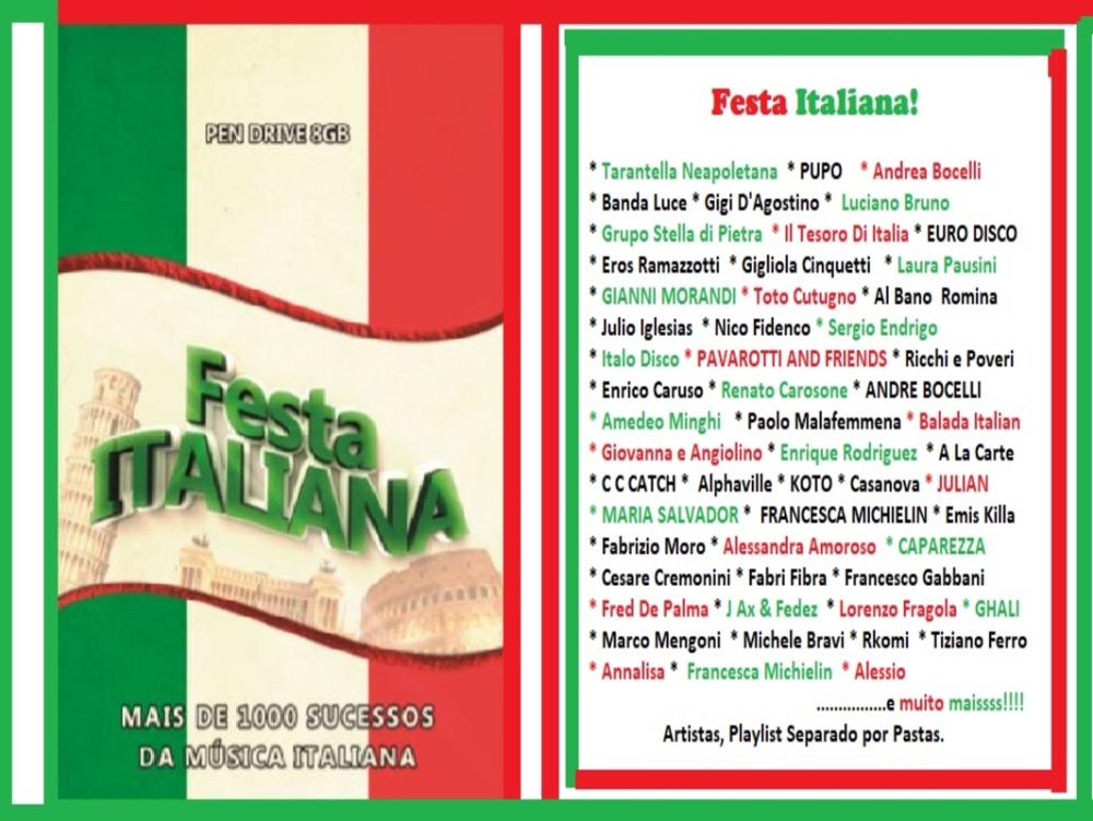 1386 - Pen Drive (Music) - Festa Italiana!