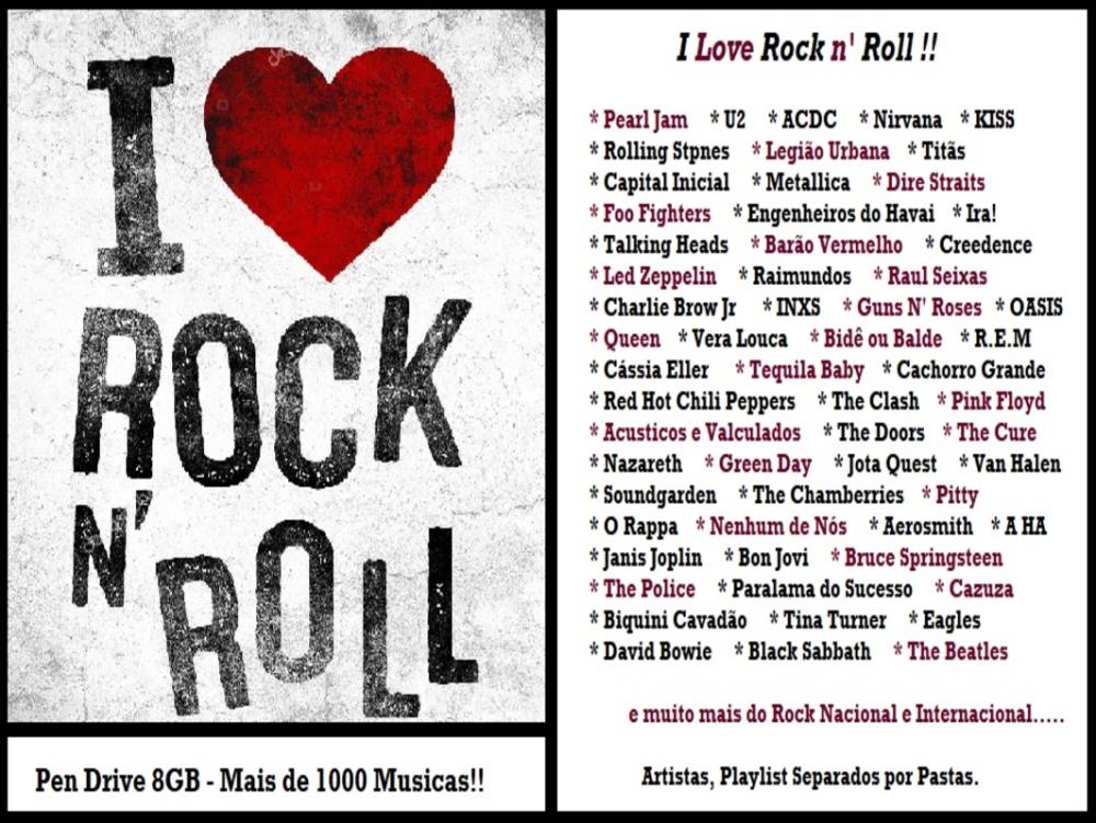 1389 - Pen Drive (Music) - I Love Rock n Roll