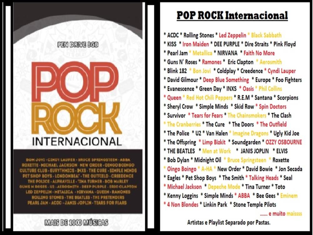 1390 - Pen Drive (Music) - POP ROCK Internacional Vol.01