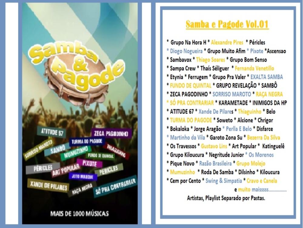 1394 - Pen Drive (Music) - Samba e Pagode Vol.01