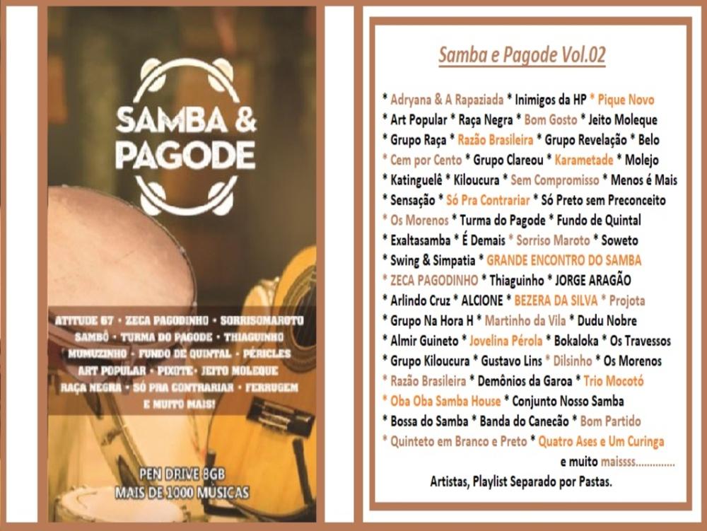 1395 - Pen Drive (Music) - Samba e Pagode Vol.02