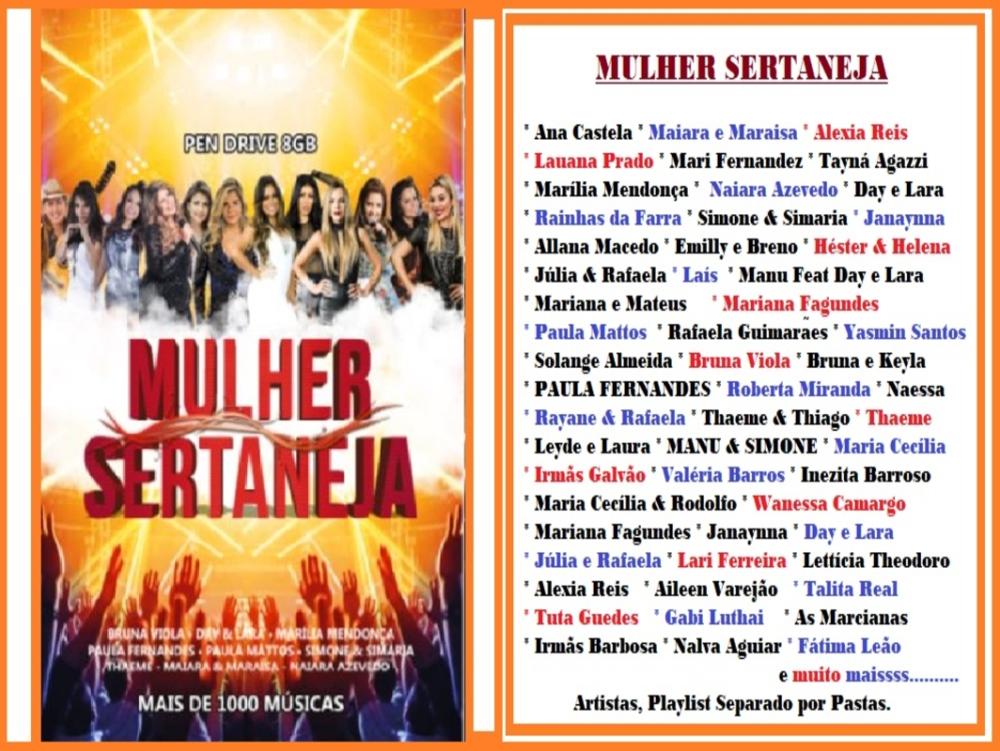 1400 - Pen Drive (Music) - Mulher Sertaneja